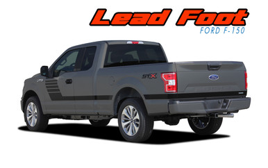 2019 2020 Ford F-150 Side Stripes Decals LEAD FOOT 2015 2016 2017 2018 2019 2020