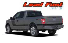 Ford F150 Truck Bedside Vinyl Graphics LEAD FOOT 2015-2019