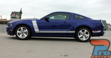 Center Hood and Side Stripes for Mustang 3M PRIME 2 2013-2014 