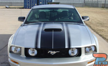 2007 Mustang GT Racing Stripes FASTBACK 2 3M 2005-2008 2009 