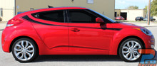 Side Body Graphics for Hyundai Veloster RELAY 2011-2017 2018 