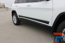 Body Side Decals on Jeep Cherokee BRAVE 2014-2023