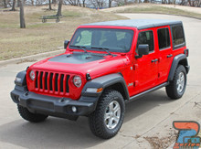 NEW! Jeep Wrangler Vinyl Graphics SPORT HOOD 3M 2018-2026