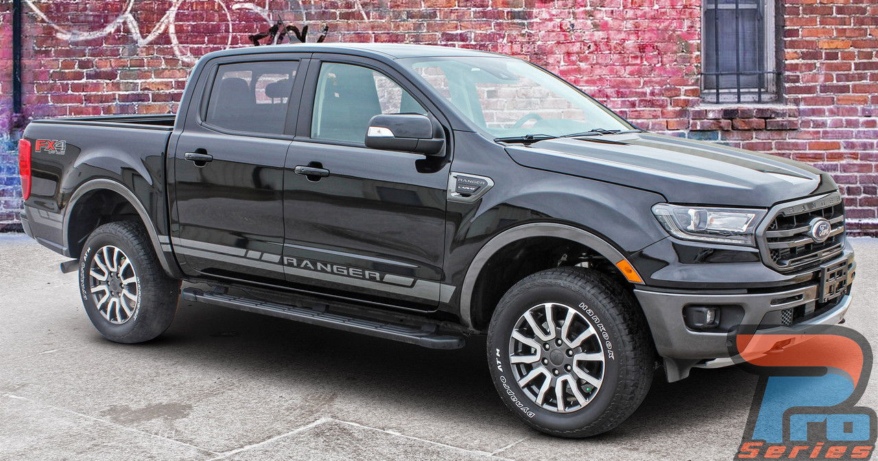 2019 2020 2021 Ford Ranger Stripes RAPID ROCKER Vinyl Graphic Decals