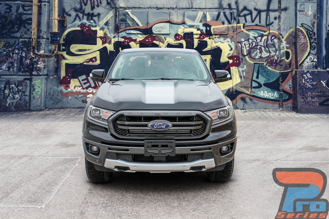 2020 2019 Ford Ranger Hood Stripes Vim Hood Vinyl Graphic Decals
