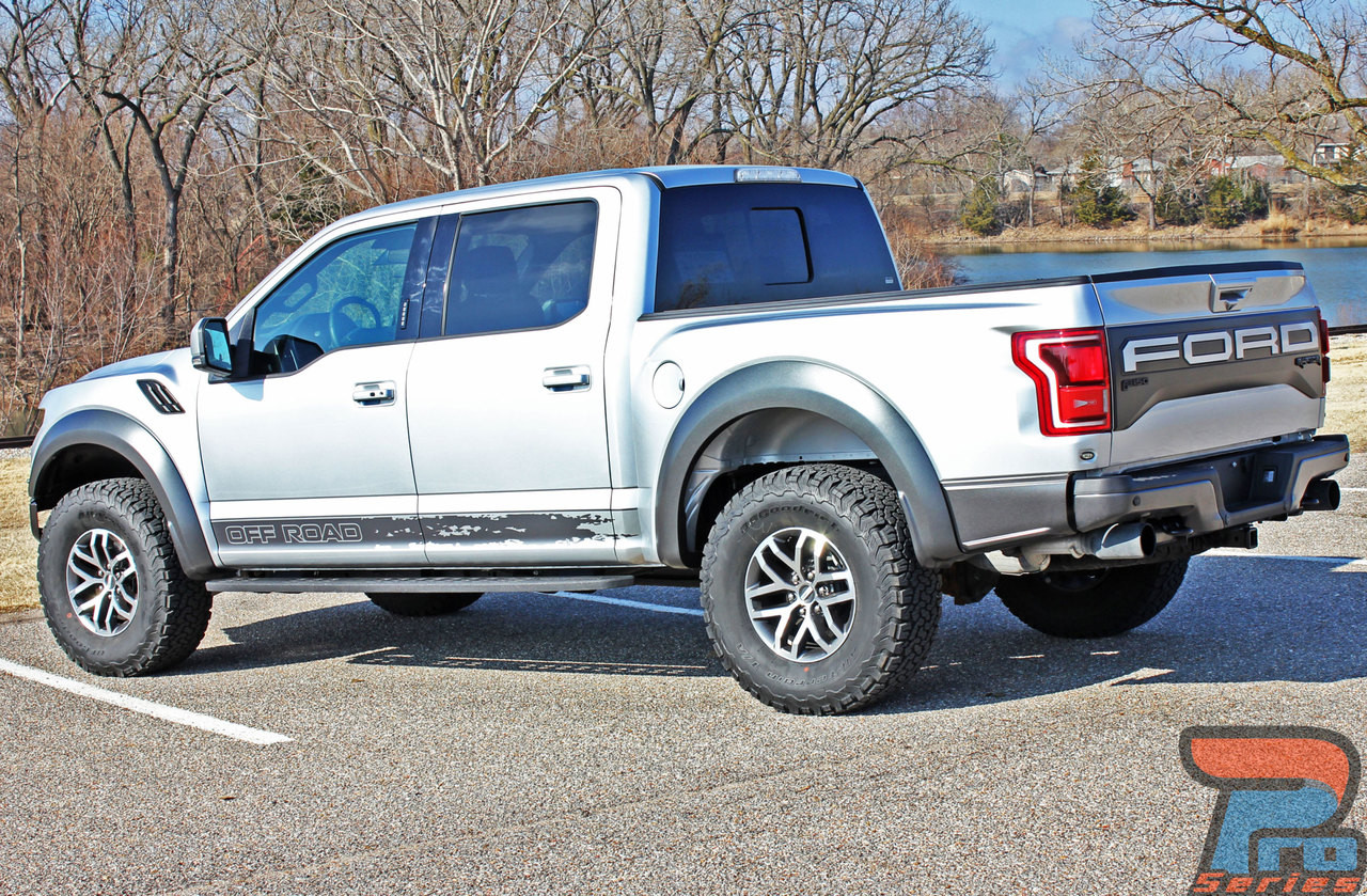 Velocitor Rockers Ford Raptor Door Stripes Ford Raptor Body Decals