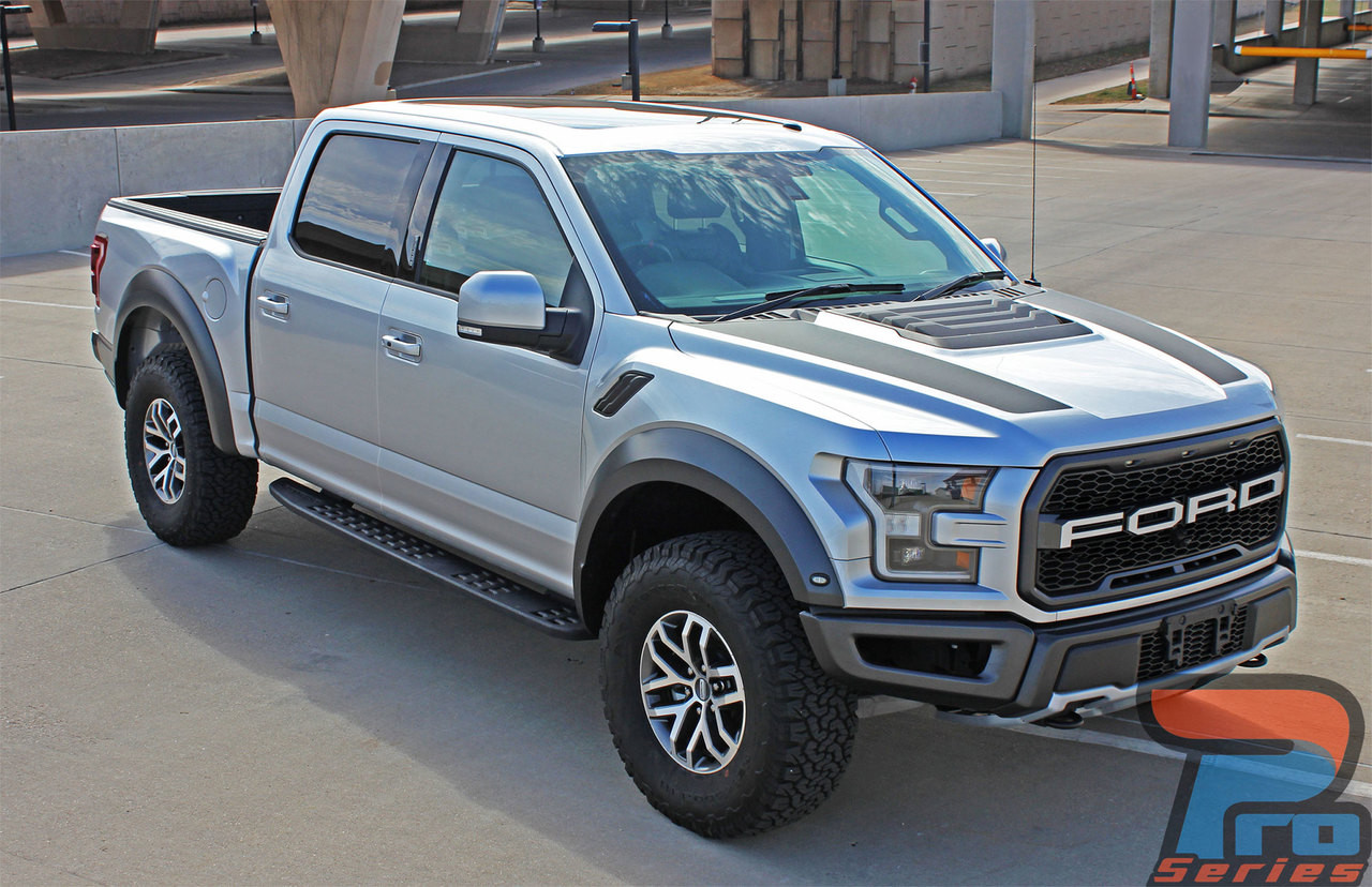Ford F150 Raptor Hood Decals VELOCITOR HOOD 2018 2019 2020 ...