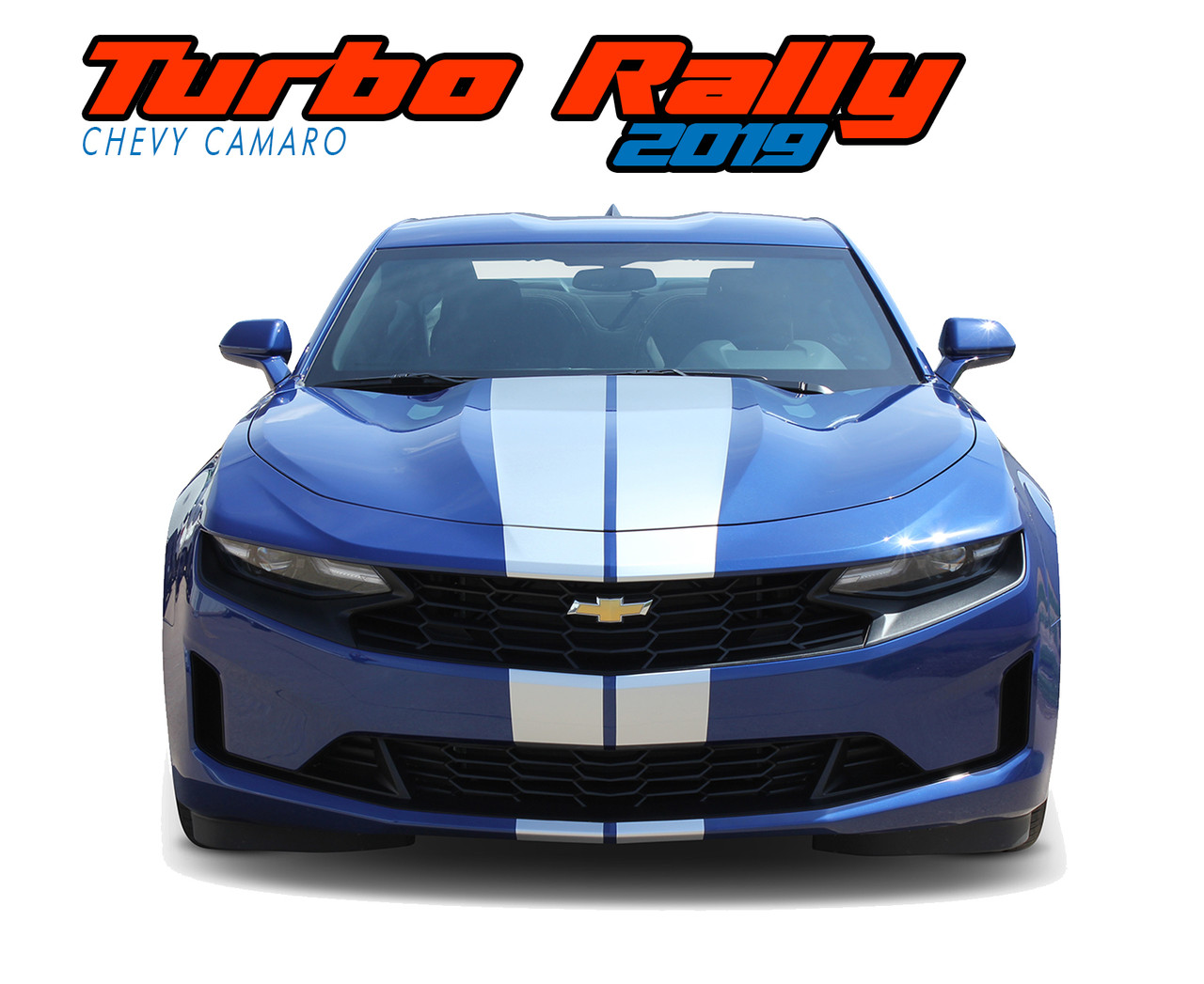 2005-2010 Chevy Cobalt 8/" Rally Racing Stripes Decal Sticker Vinyl Wrap Hood