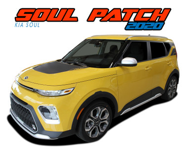 SOUL PATCH 20 : 2020 2021 2022 2023 2024 Kia Soul Hood Decal and Rear Side Vinyl Graphics Stripe Kit (VGP-6488)