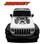 JOURNEY : 2020 2021 Jeep Gladiator Hood Vinyl Graphics Decal Stripe Kit - Note : DIGITAL PRINT DESIGN Shown