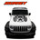 JOURNEY : 2020-2026 Jeep Gladiator Hood Vinyl Graphics Decal Stripe Kit - Note : DIGITAL PRINT DESIGN Shown