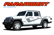 PARAMOUNT DIGITAL PRINT : 2020-2026 Jeep Gladiator Side Body Vinyl Graphics Decal Stripe Kit
