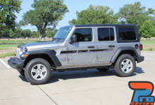 Side of 2019 Jeep Wrangler Graphics MOJAVE and ACCENTS 2018-2026