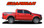 GUARDIAN : 2019 2020 2021 2022 2023 2024 Ford Ranger Bed Stripes Body Vinyl Graphics Decal Kit