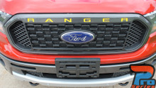 2019 Ford Ranger Grill Decals RANGER GRILL LETTERS 2019 2020 2021 2022 2023 3M or Avery Supreme or 3M 1080 Wrap Vinyl