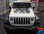 Front of white JOURNEY HOOD : 2020 2021-2021 Jeep Gladiator Hood Star Digital and Decals Vinyl Graphics Stripe Kit