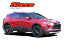 BLAZE : 2019, 2020, 2021, 2022, 2023, 2024, 2025, 2026 Chevy Blazer Side Door Stripes Body Decals Accent Vinyl Graphics Kit