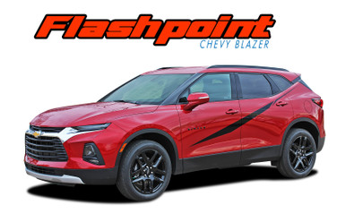 FLASHPOINT : 2019-2021 2022 Chevy Blazer Side Body Stripes Door Decals Accent Vinyl Graphics Kit