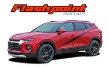 FLASHPOINT : 2019, 2020, 2021, 2022, 2023, 2024, 2025, 2026 Chevy Blazer Side Body Stripes Door Decals Accent Vinyl Graphics Kit