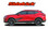 SIDEKICK : 2019, 2020, 2021, 2022, 2023, 2024, 2025, 2026 Chevy Blazer Side Body Stripes Fender to Door Decals Accent Vinyl Graphics Kit