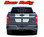 BOW RALLY : 2019-2026 Chevy Silverado Hood Decals Racing Stripes Vinyl Graphic Kit (VGP-6881)