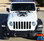 ALPHA HOOD : 2020-2026 Jeep Gladiator Hood Star and Stripes Vinyl Graphics Decals Stripe Kit (VGP-7008)