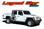 LEGEND STAR SIDES : 2020-2026 Jeep Gladiator Side Body Star Vinyl Graphics Decal Stripe Kit (VGP-7012)