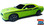Side of Green 2020 Dodge Challenger Side RT Stripes DUEL 15 Shaker 2015-2021 2022