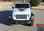 Front Hood of White Gladiator ALPHA STAR HOOD : 2020 Jeep Gladiator Hood Stripes Kit 2020-2026