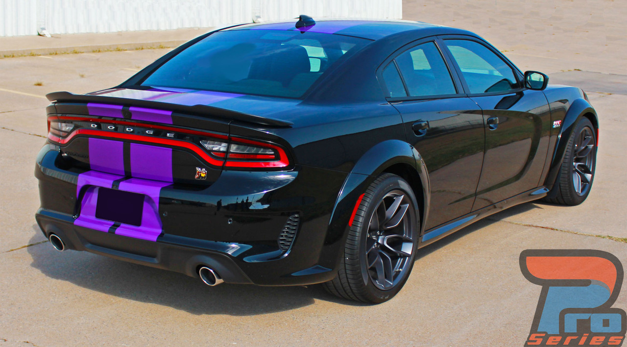 Widebody Dodge Charger Srt 392 Hellcat Stripes N Charge Rally 15 2015 2021