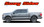 2021-2026 F-150 SWAY XL : 2021-2026 Ford F-150 Side Door Body Stripes Vinyl Graphic Decals Kit (VGP-7475)