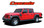 CASCADE : 2020 2021 Jeep Gladiator Body Mountain Vinyl Graphics Decal Stripe Kit