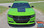 Front of green 2022 Dodge Charger Hood Stripe Hemi, SRT, 392, GT 2015-2020 2021 2022 2023
