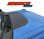 BRONCO HOOD : 2021 2022 Ford Bronco Full Size Hood Decals Hood Stripes Vinyl Graphics Kit (VGP-8242)