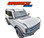 BRONCO HOOD : 2021-2026 Ford Bronco Full Size Hood Decals Hood Stripes Vinyl Graphics Kit (VGP-8242)
