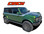 CINCH : 2021 2022 Ford Bronco Full Size Side Door Decals Body Stripes Vinyl Graphics Kit (VGP-8243)