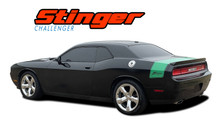 SWINGER TAILBAND : 2011-2023 Dodge Challenger Factory OEM Scat Pack Style Rear Quarter Panel Trunk Vinyl Rally Stripes (VGP-8648)