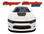 SUPER STROBE HOOD 15 : 2015-2023 Dodge Charger Hemi Daytona R/T SRT 392 Hellcat Mopar Blackout Style Center Hood Vinyl Graphics Decals Kit (VGP-8712)