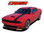CRUSH RALLY 15 : 2015-2023 Dodge Challenger Offset Style Vinyl Graphic Racing Rally Decal Stripe Kit (VGP-8786)