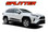 SPLINTER SIDES : 2019 2020 2021 2022 2023 2024 2025 Toyota RAV4 Side Door Stripes Accent Trim Decals Vinyl Graphic Kit (VGP-8918)