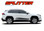 SPLINTER SIDES : 2019 2020 2021 2022 2023 2024 Toyota RAV4 Side Door Stripes Accent Trim Decals Vinyl Graphic Kit (VGP-8918)