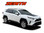 ZENITH HOOD : 2019 2020 2021 2022 2023 2024 2025 Toyota RAV4 Hood Graphic Decal Stripes Trim Vinyl Graphic Kit (VGP-8916)