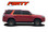 FORTY : 2010-2024 Toyota Tacoma Side Door Multi Color Upper Body Hockey Stick Accent Trim Vinyl Graphic Striping Decal Kit (VGP-8960)