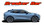 MUSTANG BREAKER BAR : 2021-2024 Ford Mustang Electric Mach-E Hood Stripes Double Bar Decals Vinyl Graphics Kit (VGP-9019)