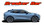 MUSTANG BREAKER BAR : 2021-2026 Ford Mustang Electric Mach-E Hood Stripes Double Bar Decals Vinyl Graphics Kit (VGP-9019)