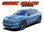 MUSTANG MACH SONIC DIGITAL : 2021-2026 Ford Mustang Electric Mach-E Hood Stripes and Side Door Rocker Decals Vinyl Graphics Kit (VGP-9010)