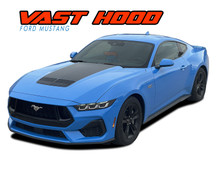 VAST HOOD : 2024 2025 Ford Mustang GT and Ecoboost Hood Decal Stripes Hood Vinyl Graphics Kit