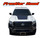 FRONTIER HOOD : 2022-2024 Nissan Frontier Hood Graphics Decal Blackout Vinyl Stripes Decal Kit