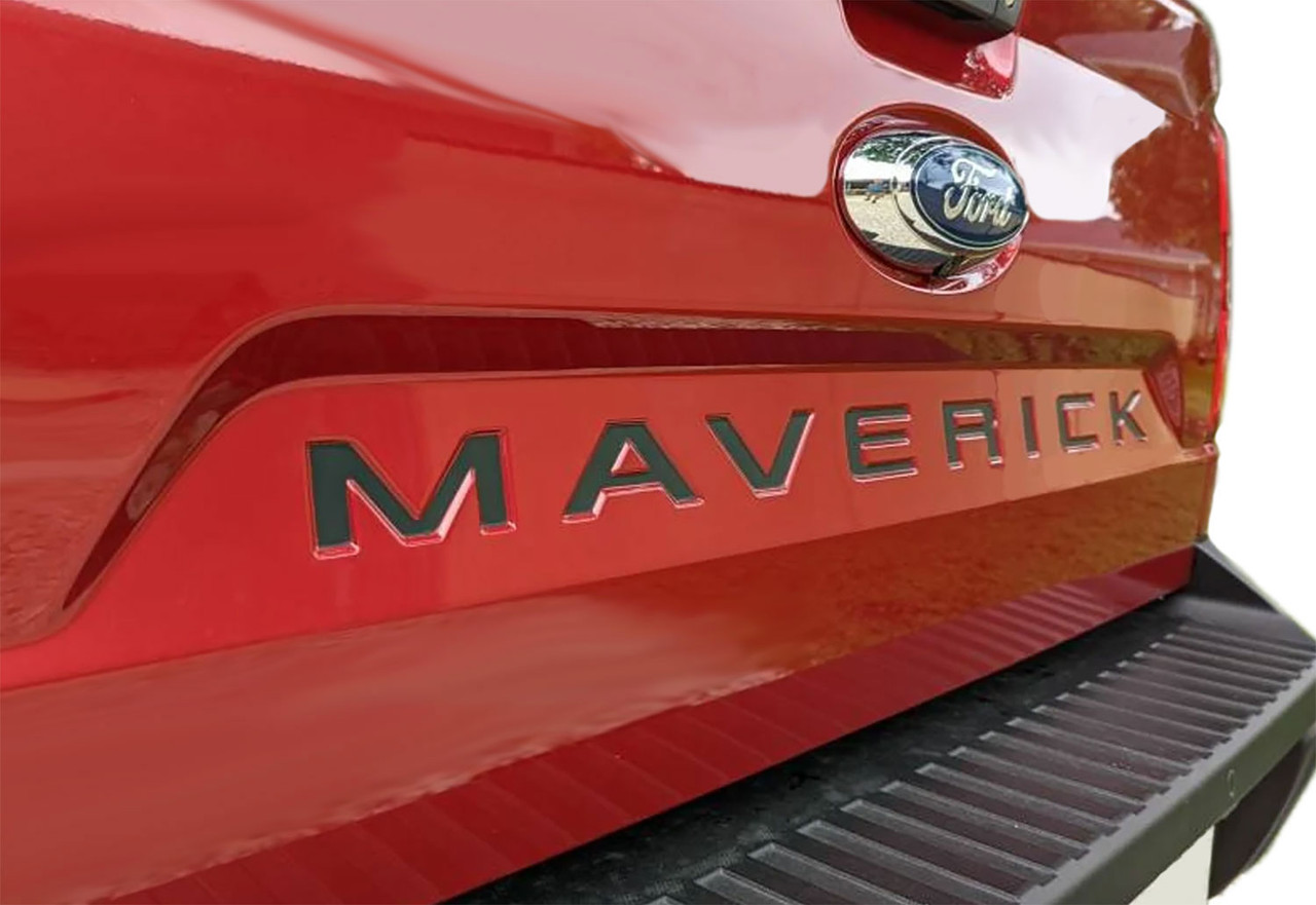 MAV TAILGATE TEXT LETTERS | Ford Maverick Stripes | Ford Maverick