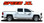 SPEED XL : 2007 2008 2009 2010 2011 2012 2013 2014 2015 2016 2017 2018 Chevy Silverado GMC Sierra Hockey Side Door Vinyl Graphic Decal Stripe Kit (VGP-2364)